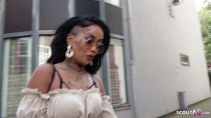 GERMAN SCOUT - BROWN INK MODEL BIBI DIAMOND FUCK AT PIC