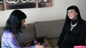 Monte Luxe - Lesbian strap on sex