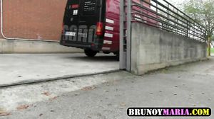 Madura Culona de brunoymaria Follada Por un Chico de Color