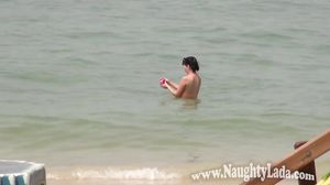 NaughtyLada - Beach day 2