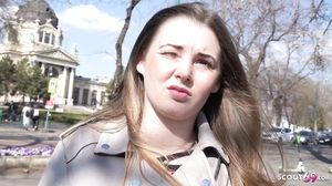 GERMAN SCOUT - CURVY SCHOOLGIRL LUCIE PICKUP AND FUCK F