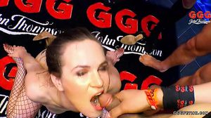 Gangbang orgies with cums and bukkakes on luisa