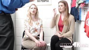 Shoplifter teen was caught stealing