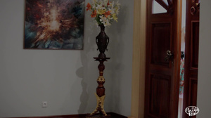 Classy pinup Czech babe Billie Star gets cum on tits i