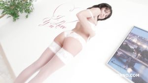 My first DP, Lexi Fox First time double penetration, with balls deep anal, ATM, Creampie GIO756 in HD