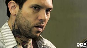 Stacked sex fiend Karma RX fucks mechanic until he cums all over her tits GP1432