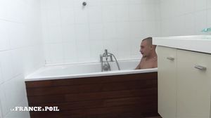 La France A Poil - Amateur Couple With A Tattooed Brune