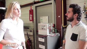 La France A Poil - A Sexy, Nympho Boss Is Banging An Ap