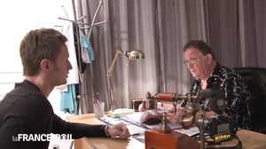 La France A Poil - Casting Of A Busty Redhead Slut Gett