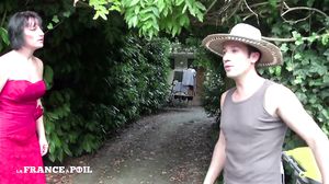 La France A Poil - Dark Haired Mature Hard Sodomized, F