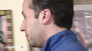 La France A Poil - Hot Blonde Babe In Lingerie Plays Wi