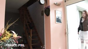 La France A Poil - Hot Desperate Redhead Fucks For Mone