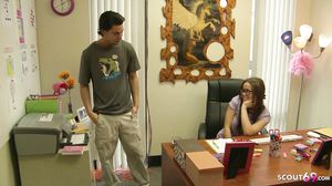 Rough Anal for Hairy Asian Office Girl by Big Dick Trai