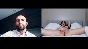 Stirling watch Athena spanking herself