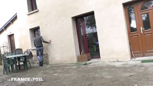 La France A Poil - Skinny Brunette Gets Hard Banged By