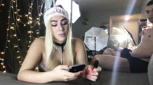 Xmas Party Fucking With Thick Latina