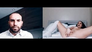 Stirling enjoy watching Athena masturbating