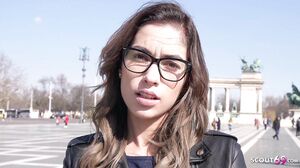 GERMAN SCOUT - TINY GLASSES COLLEGE GIRL FREDERICA PICK