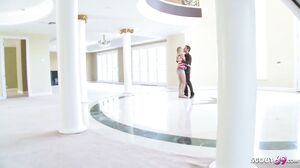 18 yo Skinny College Girl and Big Dick Stranger Burglar