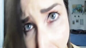 Brunette Babe Looks So Enticing The Entire Striptease