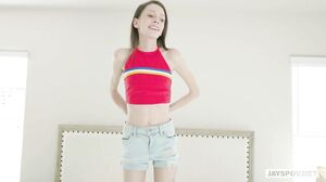 Aria Haze - Tiny Teen Newcomer Aria Haze