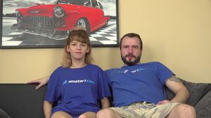 He met a horny girl on a dating site