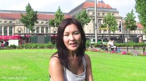 Agnes Nude in Public