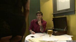 Shemale beaty anal fucks handsome man