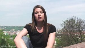 Mona Lee - Nude in Prague first Day