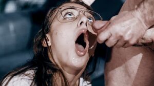 Gia swallows John's big load