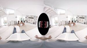 Anastasia Brokelyn & Sheryl Collins - Young Mouths And A Cock Sucking Challenge