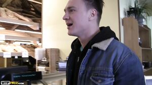 Meeting for fuck with a cock-hungry brunette