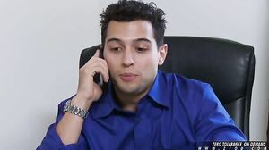 Jayden James Gets Cum On Her Tits To Protect The Couch