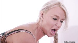Blonde MILF anal fisted and fucked