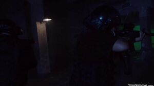 Rebel rough bangs government babe