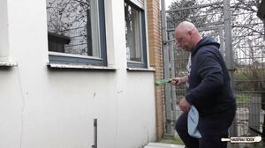 Sylvie - Mature German BBW housewife gets cum in mouth in hot sex session