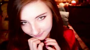 AftynRose - ASMR Red Lipstick And Shoes Nude Video