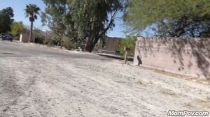 Sexy milf Rihanna fucking in an abandoned shed