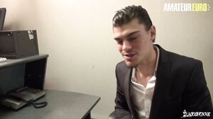 Audrey Choupa - Slutty French babe gets pussy and ass