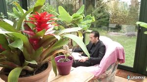 Slutty Polish babe Ania Kinski gets double penetrated in French threesome