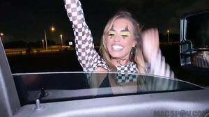 Spending Halloween in the Dark Woods with PAWG Dick-Goblin Kelsi Monroe