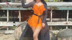 Busty Blonde Babe Monika Gets DP Treat from Two Studs