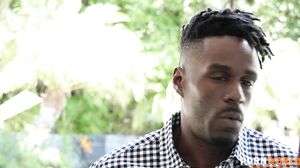 Big black cock pummels mega babe Maya Bijou's pussy in