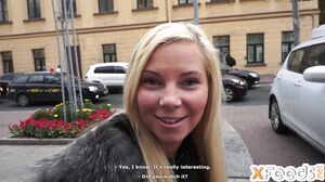 Long-haired blonde's pussy becomes the Russian agent's