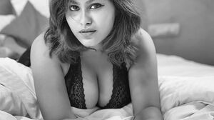 Blonde Thirsty Babe Monika Smashed by Four Studs