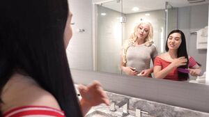 Mina Moon and Slay Savage fuck Preston Parker