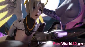 Games 3D Whores Gets a Big Thick Cock in Their Little Mouth