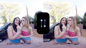 Natalie Knight and Serena Santos - Gash Cam