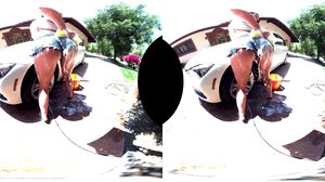 Angela White Knows How To Wash Your Car Right in 4K