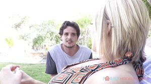 Young hottie Kate England fucks her stepbrother after h